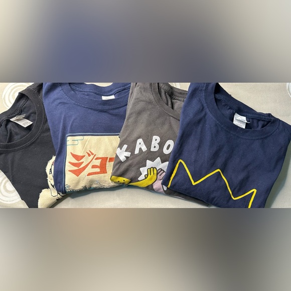 Threadless Other - Threadless 4pc Tshirt Bundle Small Adult/ Boys XL Classic Cut